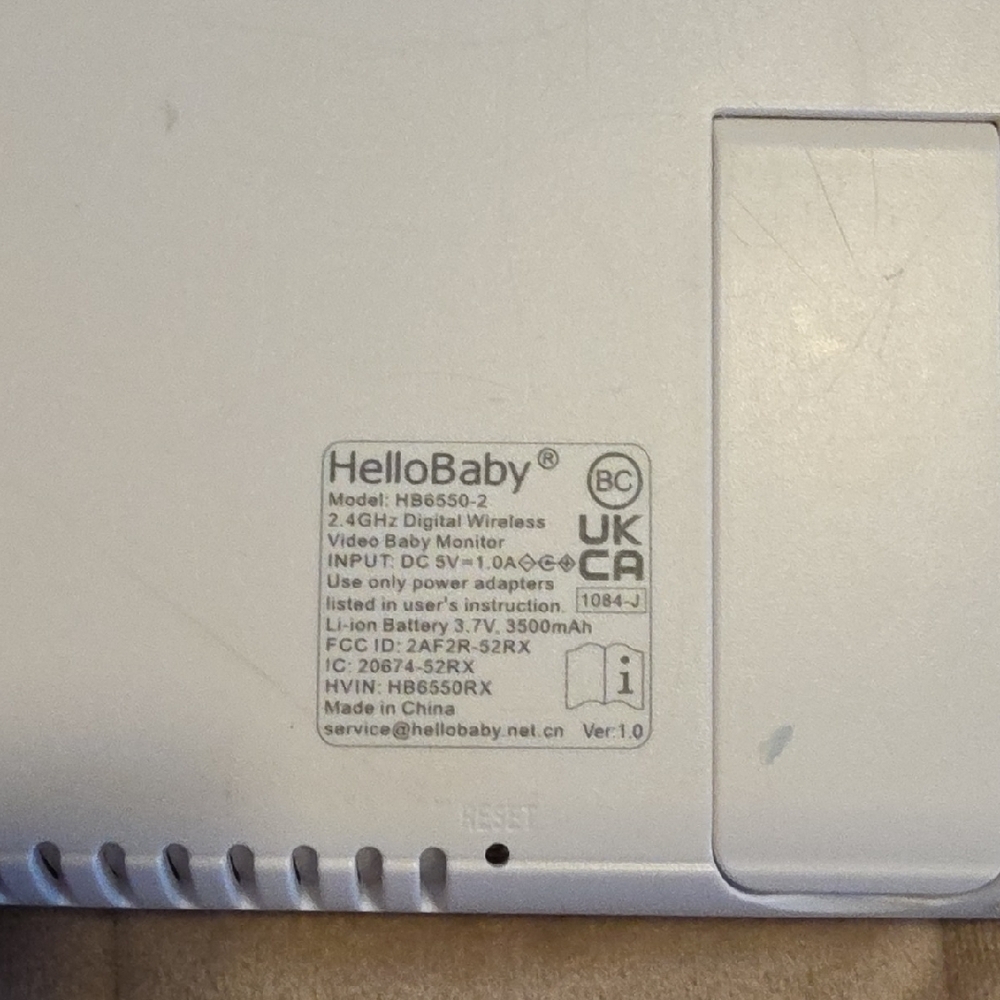 HelloBaby Baby Monitor with Cameras - Picture 2 of 4